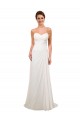 Sleeveless Ivory Sheath Sweetheart Wedding Gowns Maidstone