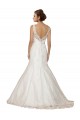 Cap Sleeves Ivory Mermaid V-Neck Wedding Dress Maidstone