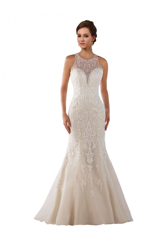 Sleeveless Ivory Mermaid Sweetheart Bridal Gown Maidstone