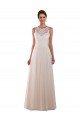 Sleeveless Ivory A-Line High Neck Boho Wedding Dress Maidstone