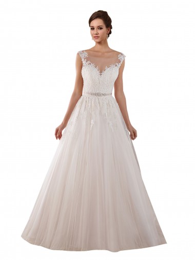 Sleeveless Ivory Keyhole Back Ball Gown Sweetheart Wedding Dress Maidstone