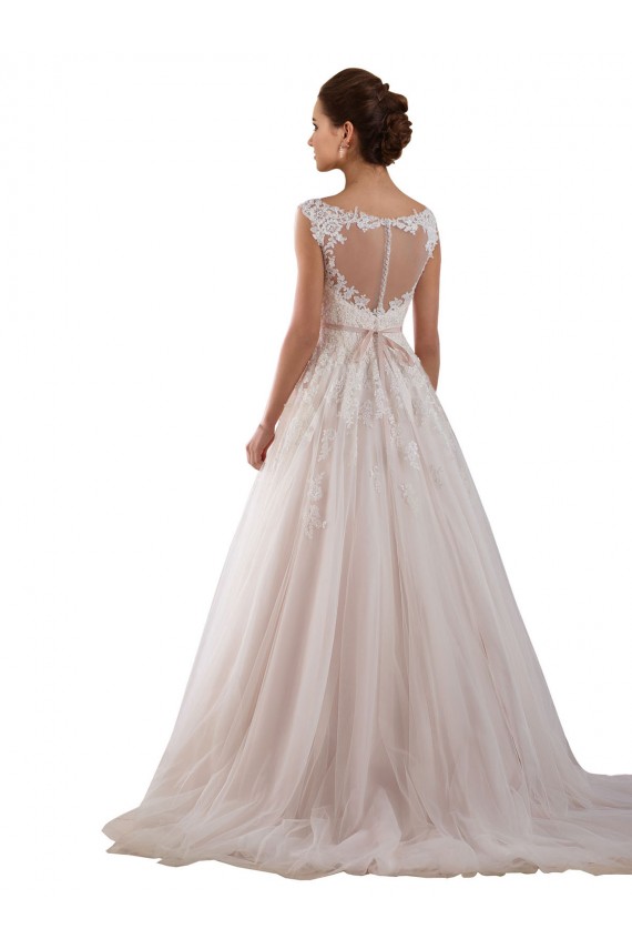 Sleeveless Ivory Keyhole Back Ball Gown Sweetheart Wedding Dress Maidstone