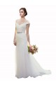Sleeveless Ivory Mermaid Tulle Off the Shoulder Beach Wedding Dress Maidstone