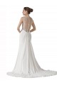 Sleeveless White Sheath Sweetheart Beach Wedding Dress Maidstone
