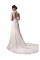Cap Sleeves Ivory Mermaid Halter Neck Wedding Dresses Maidstone