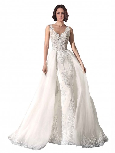 Sleeveless White Mermaid Sweetheart Wedding Dress Maidstone