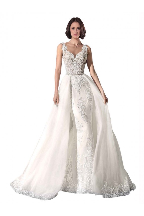 Sleeveless White Mermaid Sweetheart Wedding Dress Maidstone