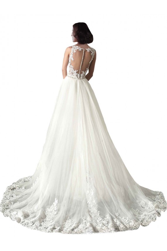 Sleeveless White Mermaid Sweetheart Wedding Dress Maidstone