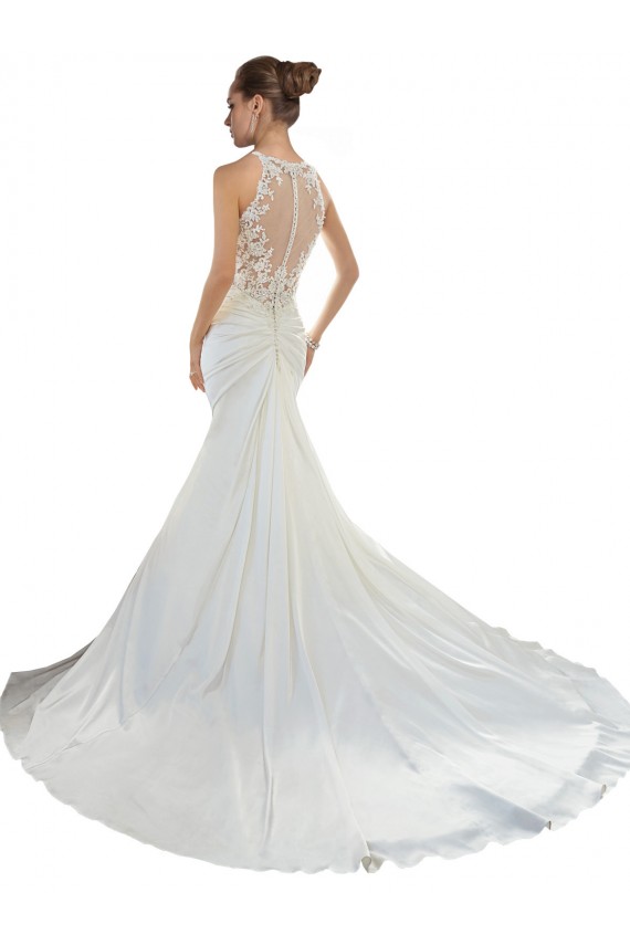 Sleeveless Ivory Mermaid Sweetheart Beach Wedding Gowns Maidstone