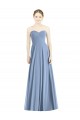 Sleeveless Dusty Blue A-Line Sweetheart Evening Dress / Bridesmaid Dress Maidstone