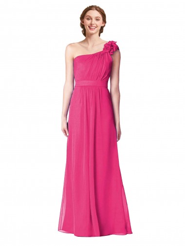 Sleeveless Azalea A-Line One Shoulder Bridesmaid Gown Maidstone