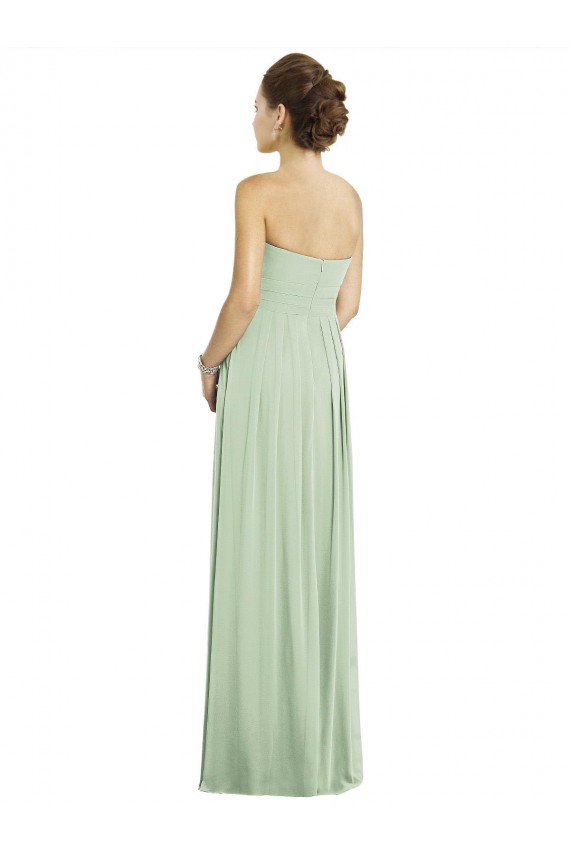 Sleeveless Sage A-Line Sweetheart Bridesmaid Dress Maidstone