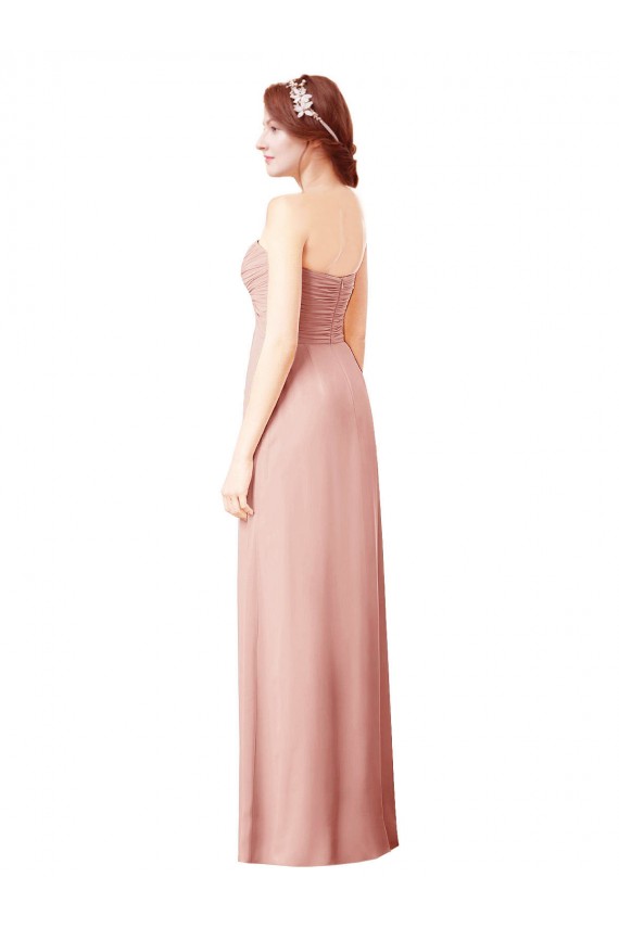 Sleeveless Bliss Pink A-Line Sweetheart Bridesmaid Dress Maidstone