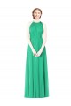 Sleeveless Emerald Green A-Line Halter Neck Bridesmaid Dress Maidstone