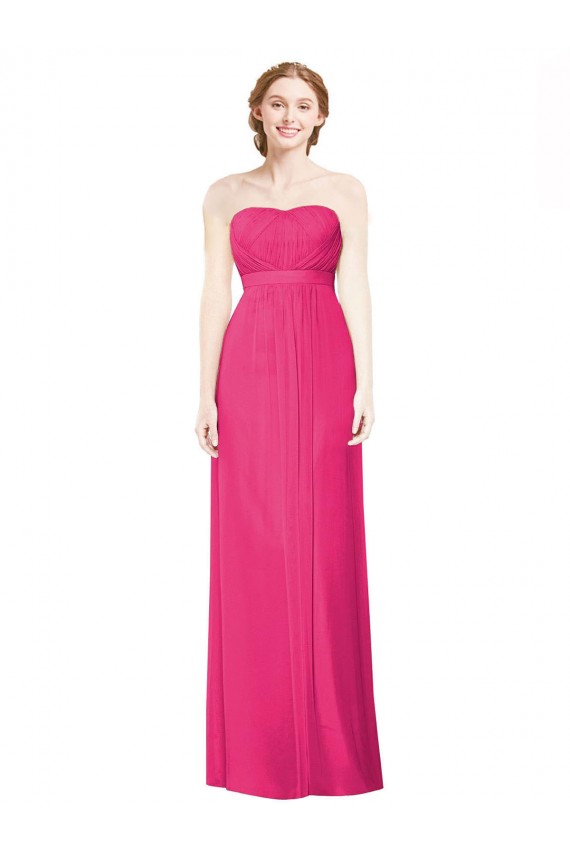 Sleeveless Azalea A-Line Strapless Bridesmaid Dress Maidstone