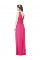 Sleeveless Azalea Open Back A-Line V-Neck Bridesmaid Dress Maidstone