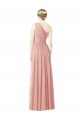 Sleeveless Bliss Pink A-Line One Shoulder Bridesmaid Dress Maidstone
