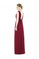 Sleeveless Royal Blue A-Line V-Neck Bridesmaid Gowns Maidstone