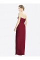 Sleeveless Burgundy Sheath Sweetheart Bridesmaid Dress Maidstone