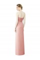 Sleeveless Bliss Pink A-Line Sweetheart High Low Bridesmaid Dress Maidstone