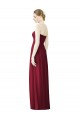 Sleeveless Burgundy A-Line Sweetheart Evening Dress / Bridesmaid Dress Maidstone