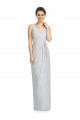 Sleeveless Frost V-Back Sheath V-Neck Bridesmaid Dress Maidstone