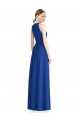 Sleeveless Silver A-Line Halter Neck Bridesmaid Dress / Evening Dress Maidstone