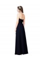 Sleeveless Dark Navy A-Line Sweetheart Formal Dress / Bridesmaid Dress Maidstone