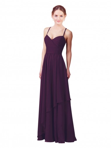 Sleeveless Grape Sheath Sweetheart Bridesmaid Dress Maidstone