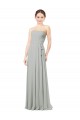 Sleeveless Silver A-Line Sweetheart Bridesmaid Dresses Maidstone