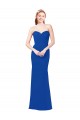 Sleeveless Royal Blue A-Line Sweetheart Bridesmaid Dress / Evening Gowns Maidstone
