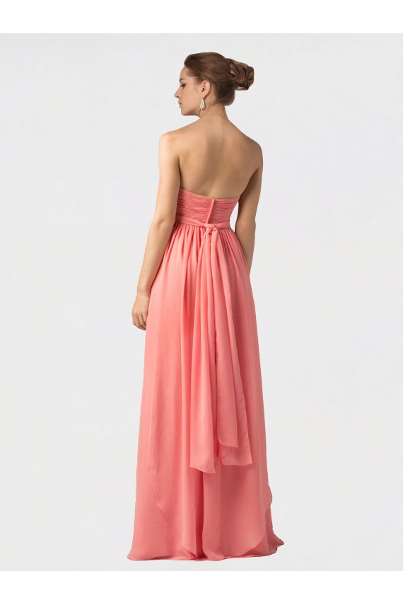 Sleeveless Watermelon A-Line Halter Neck Bridesmaid Dress Maidstone