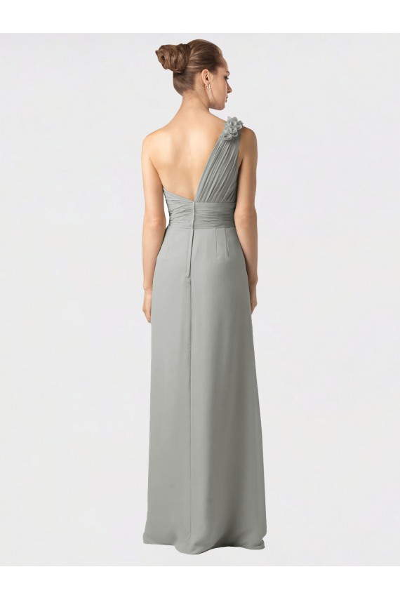 Sleeveless Black A-Line One Shoulder Bridesmaid Dress / Formal Dress Maidstone