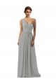 Sleeveless Silver A-Line One Shoulder Bridesmaid Dress Maidstone