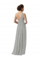 Sleeveless Silver A-Line One Shoulder Bridesmaid Dress Maidstone
