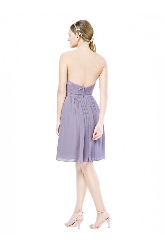 Sleeveless Burgundy A-Line Sweetheart Bridesmaid Dress Maidstone