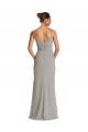 Sleeveless Silver Sheath Spaghetti Straps Bridesmaid Dress Maidstone