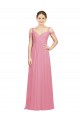Sleeveless Skin Pink A-Line Off the Shoulder Bridesmaid Dress Maidstone