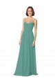 Sleeveless Icelandic Silver A-Line Spaghetti Straps Bridesmaid Dress Maidstone