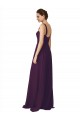 Sleeveless Grape A-Line Spaghetti Straps Bridesmaid Dress Maidstone