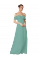 Flutter Sleeves Seaside A-Line Off the Shoulder Bridesmaid Dress Maidstone