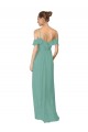 Flutter Sleeves Seaside A-Line Off the Shoulder Bridesmaid Dress Maidstone