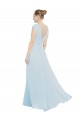 Sleeveless Sea Glass A-Line V-Neck Bridesmaid Dress Maidstone
