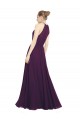 Sleeveless Grape Keyhole Back A-Line Halter Neck Bridesmaid Dress / Evening Dress Maidstone
