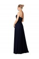 Sleeveless Dark Navy Sheath Sweetheart Bridesmaid Dress / Formal Dress Maidstone