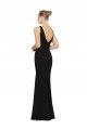 Sleeveless Black Sheath V-Neck Bridesmaid Gown Maidstone