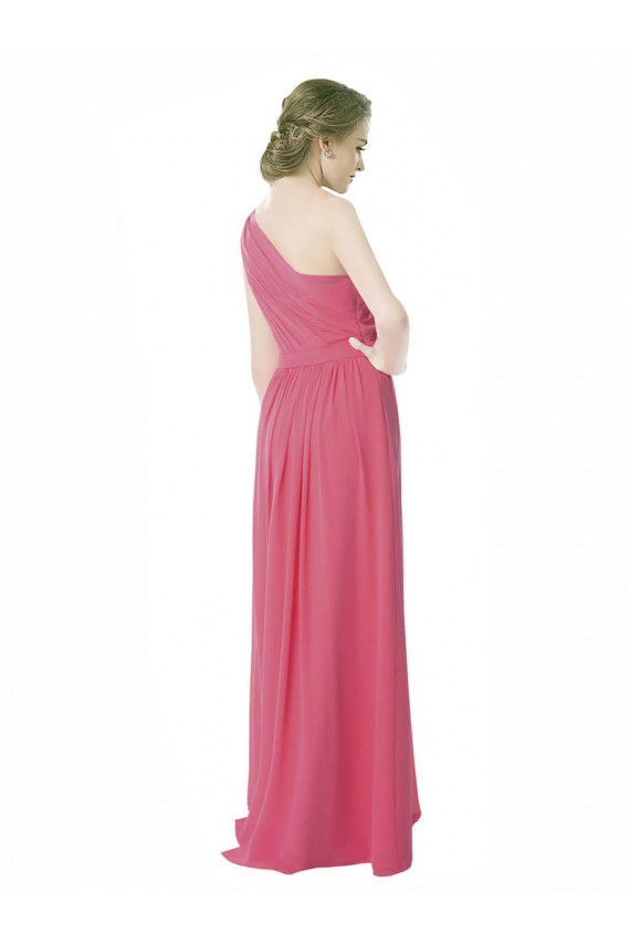 Sleeveless Mint Green A-Line One Shoulder Bridesmaid Dress Maidstone