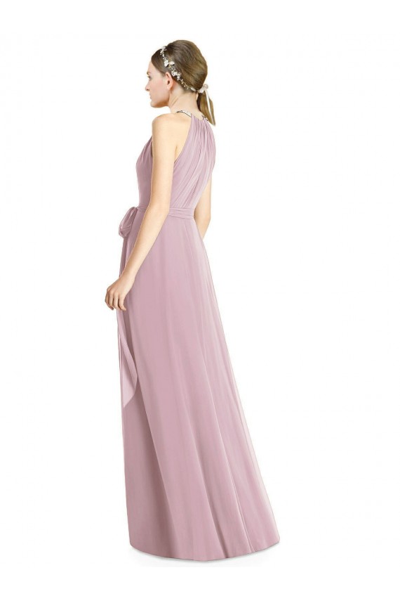 Sleeveless Primrose A-Line Halter Neck Bridesmaid Dress Maidstone