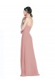 Sleeveless Dusty Pink Low Back A-Line Sweetheart Bridesmaid Dress / Formal Dress Maidstone
