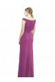 Sleeveless Wild Berry Mermaid Boat Neck Bridesmaid Dress Maidstone